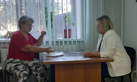 Татьяна Казармщикова провела прием граждан